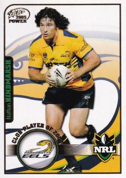 2005 Select Power - Club Player Of The Year #CP9 Nathan Hindmarsh Front